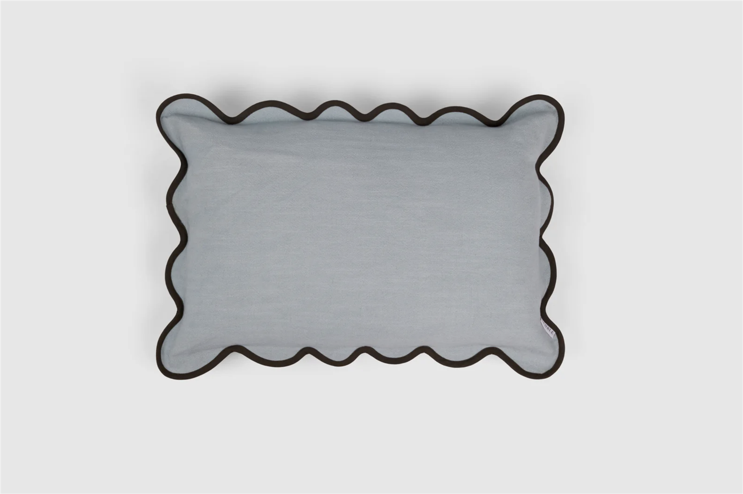 Poppy Cushion Cover Dusty Blue Puter